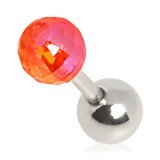 Cartilage hélix, tragus 280 - Boule disco rouge