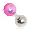 Cartilage hélix, tragus 280 - Boule disco lilas