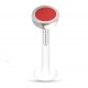 Piercing labret téflon 30 - Cercle coloré rouge