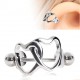 Piercing hélix 139 - Double coeur