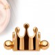 Piercing hélix 14 - Gold-ip rose petite couronne