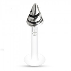 Piercing micro-labret PTFE 25 - Pointe tribale