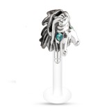 Piercing micro-labret PTFE 15 - Dragon