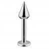 Piercing labret 11 - Pointe arrondie