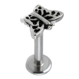 Piercing labret 05 - Papillon