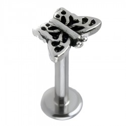 Piercing labret 05 - Papillon