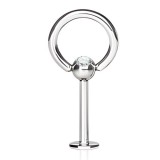 Piercing labret 62 - Esclave strass trans