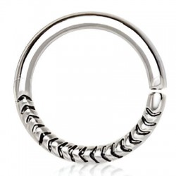 Piercing micro-bcr 177 - Style corde