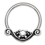 Piercing micro-bcr 179 - Vintage strass transparent