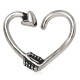 Piercing micro-bcr 175 - Coeur avec flèche