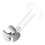 Piercing micro-labret PTFE 47 - Fleur