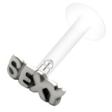 Piercing micro-labret PTFE 61 - Sexy