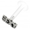 Piercing micro-labret téflon 61 - Le mot SEXY