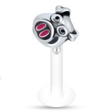 Piercing micro-labret PTFE 55 - Cochon