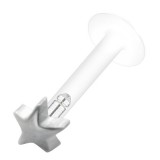 Piercing micro-labret PTFE 56 - étoile