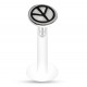 Piercing micro-labret téflon 57 - Peace and love