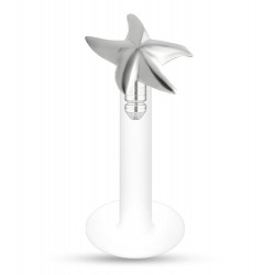 Piercing micro-labret PTFE 70 - étoile de mer