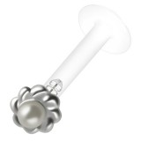 Piercing micro-labret PTFE 73 - Perle