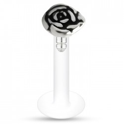 Piercing micro-labret PTFE 76 - Rose