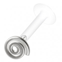 Piercing micro-labret PTFE 81 - Spirale