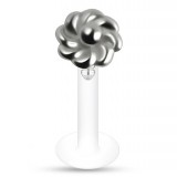 Piercing micro-labret PTFE 82 - Fleur