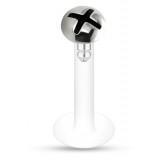 Piercing micro-labret PTFE 111 - Vis