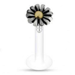 Piercing micro-labret PTFE 113 - Fleur