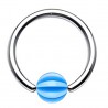 Piercing micro-bcr 24 - Boule Beach-ball bleu-clair