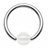 Piercing micro-bcr 24 - Boule Beach-ball transparente