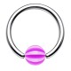 Piercing micro-bcr 24 - Boule Beach-ball lilas