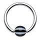 Piercing micro-bcr 24 - Boule Beach-ball noire
