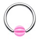 Piercing micro-bcr 24 - Boule Beach-ball rose
