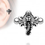 Piercing hélix 124 - éléphant