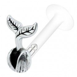 Piercing micro-labret PTFE 138 - Graine et feuilles A