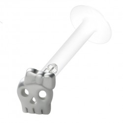Piercing micro-labret PTFE 124 - Crâne