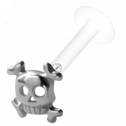 Piercing micro-labret PTFE 125 - Crâne