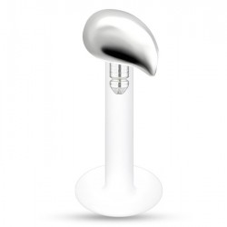 Piercing micro-labret PTFE 131 - Goutte