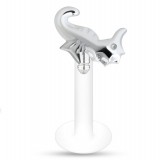 Piercing micro-labret PTFE 134 - Hippocampe