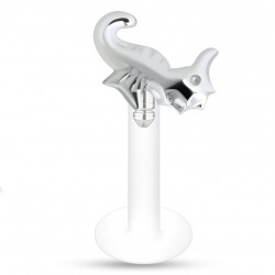 Piercing micro-labret PTFE 134 - Hippocampe