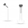 Piercing micro labret téflon avec cristal noir (02)