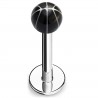 Piercing micro labret acry boule noire panier (10)