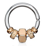 Piercing micro-bcr 149 - Rose breloques vintages