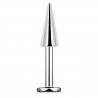 Piercing micro-labret 168 - Longue pointe grise
