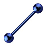 Piercing micro barbell boules bleu (07)
