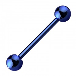Piercing micro barbell boules bleu (07)