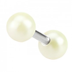 Cartilage hélix, tragus boules perles jaunes (37)