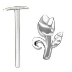 Piercing nez pliable 0.5mm 94 - Rose