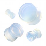 Plug courbe en opalite aurora artificielle (OR176)