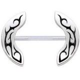 Piercing téton barbell 27 - Tribal D