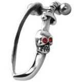 Piercing hélix 88 - Crâne